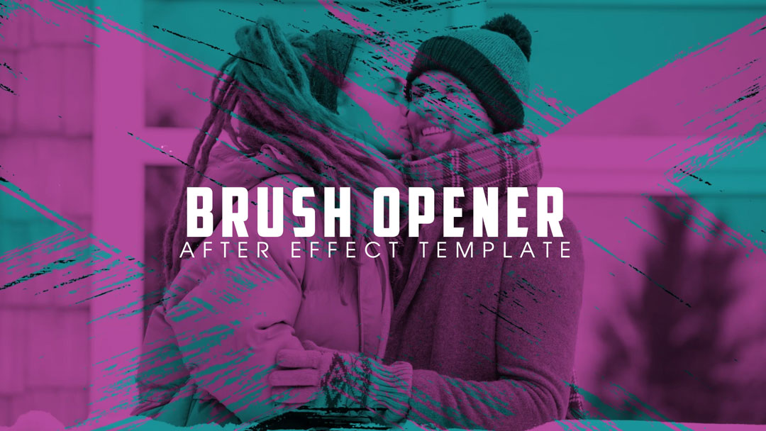 Brush Opener Free After Effect Template Pik Templates