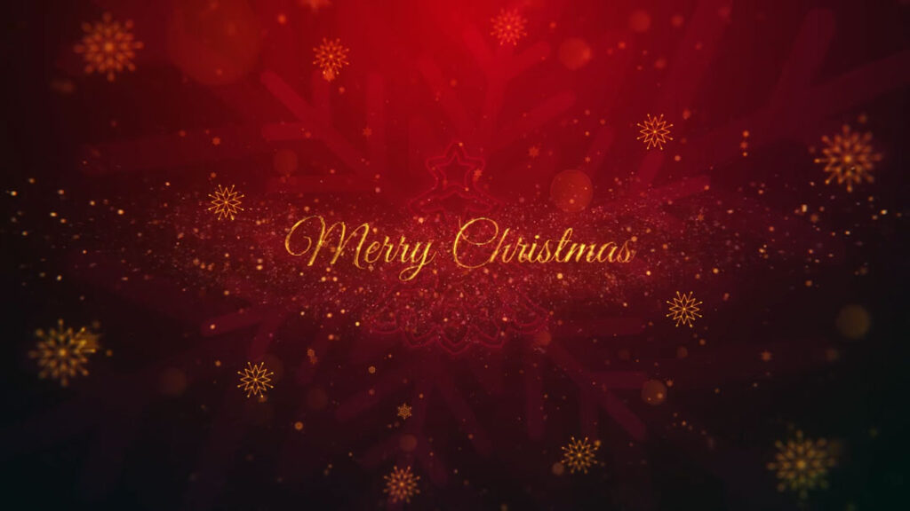 noel christmas greeting after effects template free download