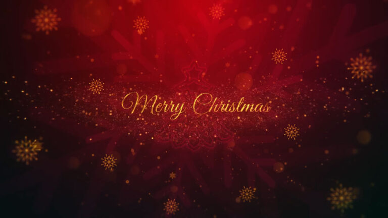 merry christmas after effects template free download