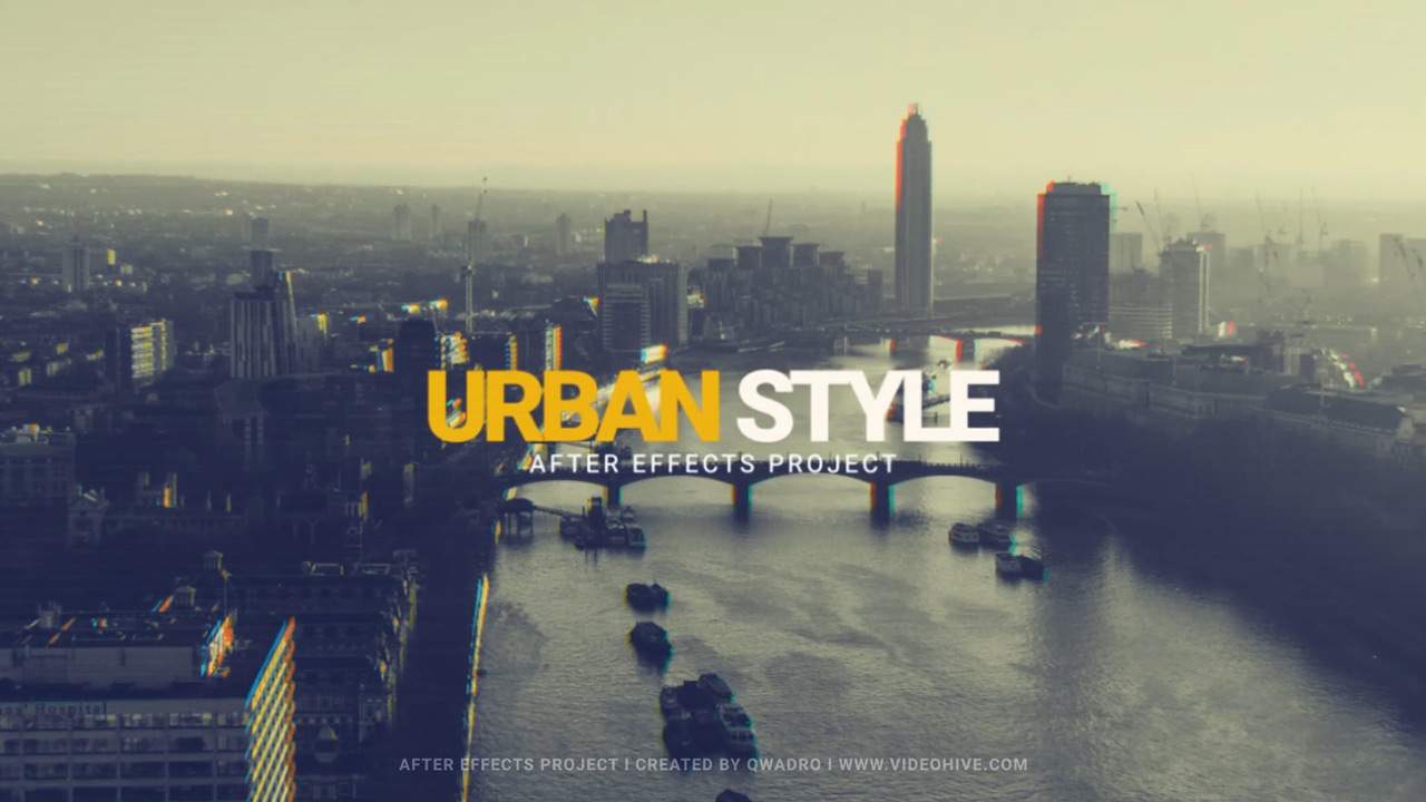 urban intro after effects free download