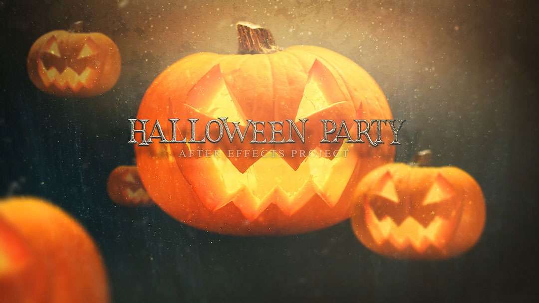 Halloween Party Promo After Effect Template - Pik Templates