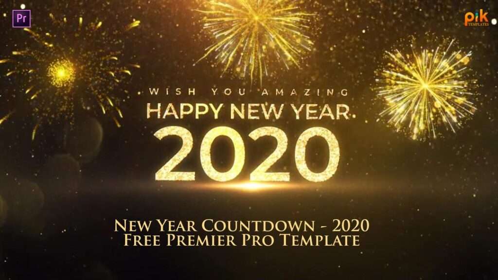 Beautiful New Year Templates Free Premiere Pro Templates