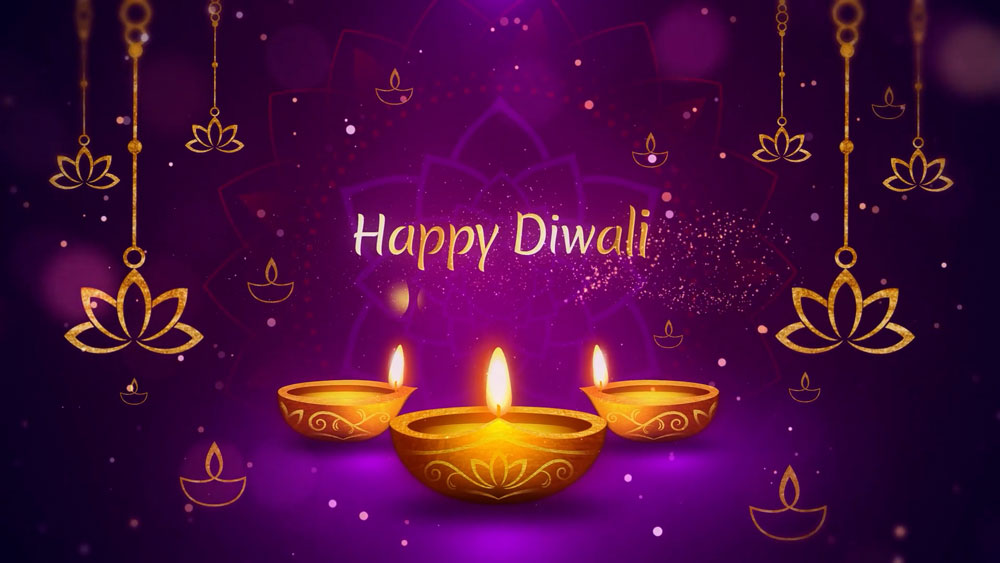 happy diwali greeting after effects template free download